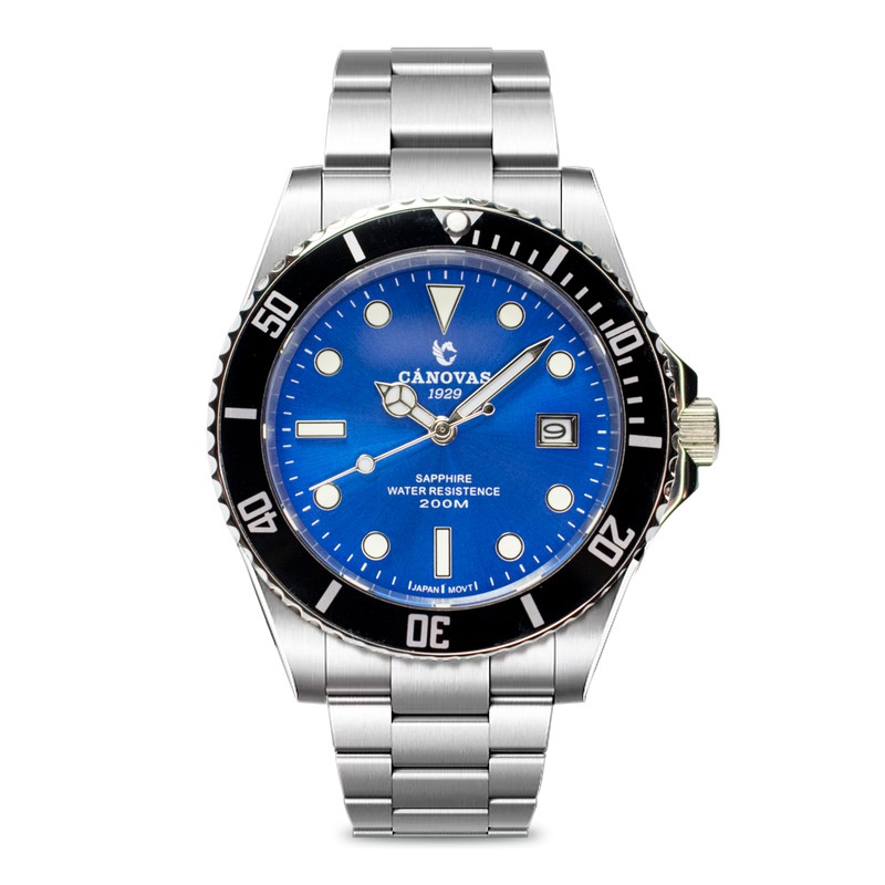 Reloj Canovas 1929 Acero Deep Blue Sea
