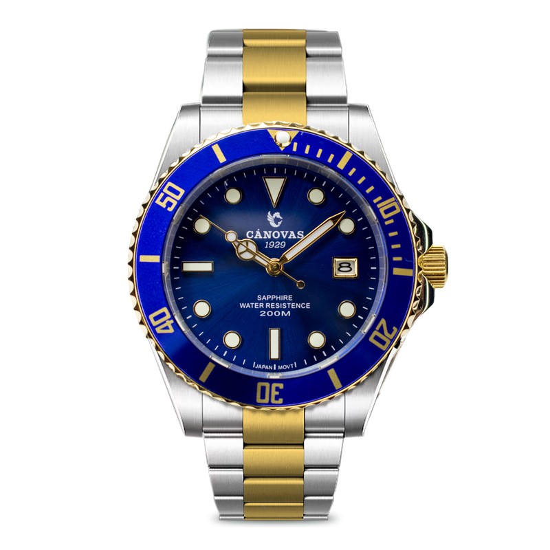Reloj Canovas 1929 Acero Bicolor Dorado