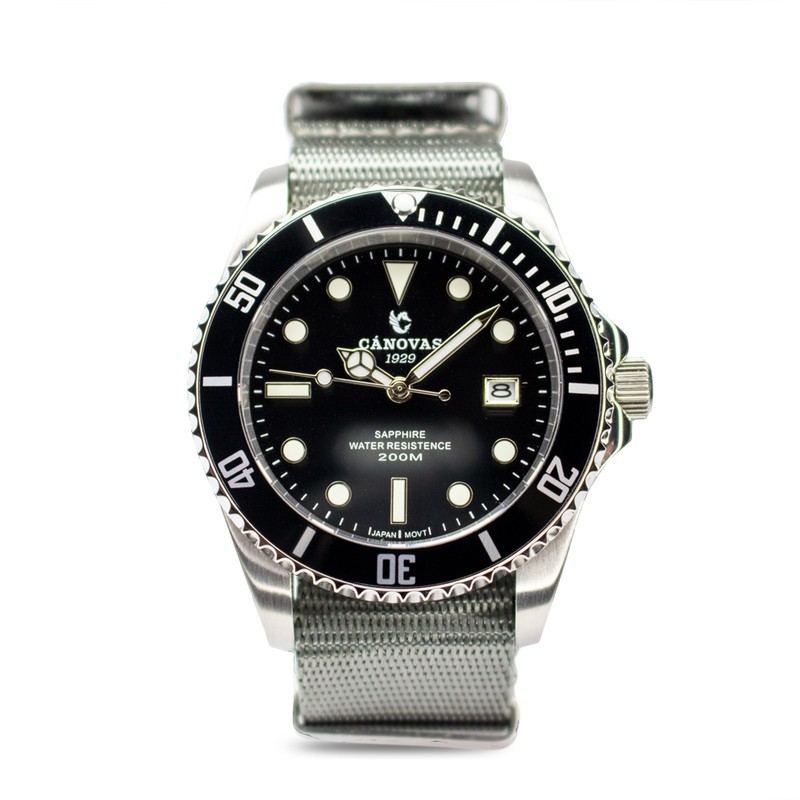Reloj Canovas 1929 Nylon Gris