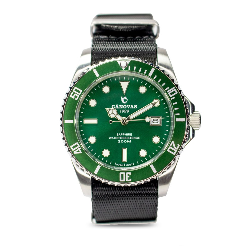 Reloj Canovas 1929 Nylon Negro