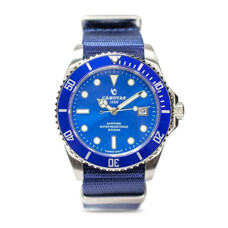 Reloj Canovas 1929 Nylon Azul