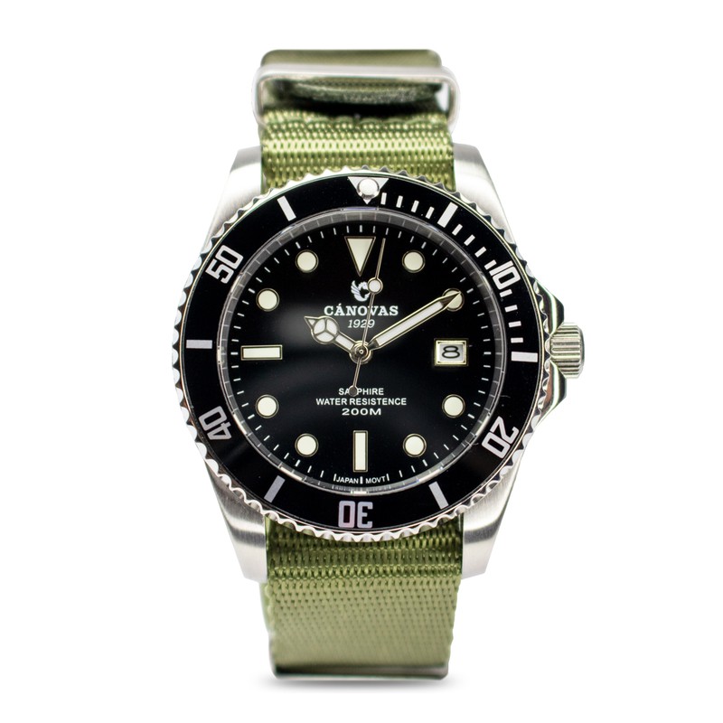 Reloj Canovas 1929 Nylon Verde